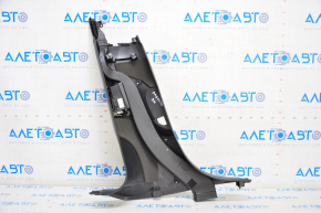 Center pillar trim lower right Porsche Panamera 10-16 black