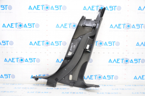 Center pillar trim lower left Porsche Panamera 10-16 black