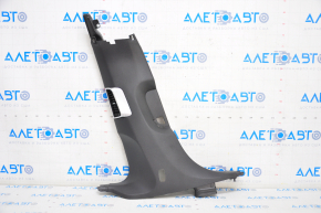 Center pillar trim lower left Porsche Panamera 10-16 black
