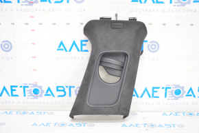 Center pillar trim upper belt right Porsche Panamera 10-16 Alcantara black