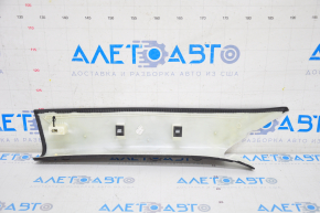 Front pillar trim upper right Porsche Panamera 10-16 Alcantara black