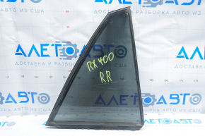 Triangle door glass with seal, rear right, Lexus RX300 RX330 RX350 RX400h 04-08