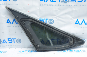 Window blind glass rear right Lexus RX350 RX450h 10-15 chrome, scratches on chrome