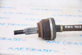 Drive axle rear left Jeep Grand Cherokee WK2 11-21 AWD 195mm, rusty