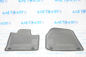 Set of floor mats for Jeep Grand Cherokee WK2 11-21 black cloth, type 2, for cleaning