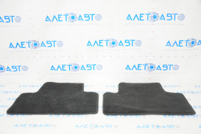 Set of floor mats for Jeep Grand Cherokee WK2 11-21 black cloth, type 2, for cleaning