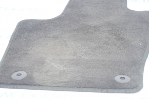 Set of floor mats for Jeep Grand Cherokee WK2 11-21 black cloth, type 2, for cleaning