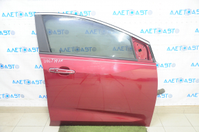 Door assembly front right Chevrolet Volt 16- red G1E, keyless