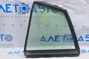Triangle door glass with seal, rear left, Toyota Prius 50 16-22
