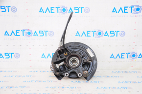 Trunnion with hub rear left Jeep Grand Cherokee WK2 16- with casing, with handbrake cable