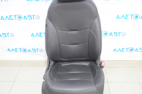 Chevrolet Volt 16 passenger seat - with airbag, manual, black leather, blue stitching, heated