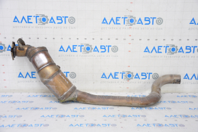 Intake pipe with catalytic converter left Porsche Panamera 10-16 4.8