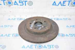 Subaru Outback 15-16 300/17mm rear left brake disc, rusty