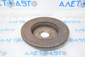 Subaru Outback 15-16 300/17mm rear left brake disc, rusty