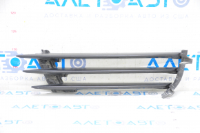 Front bumper grille left Porsche Panamera 14-16 complete with overlays