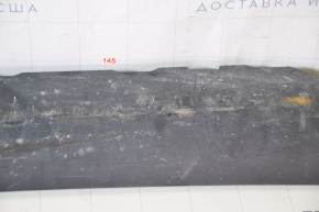Tesla Model 3 18 right threshold - structure, worn, scratches, tears, broken fasteners