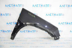 Front right wing VW Tiguan 09-17 black LC9X