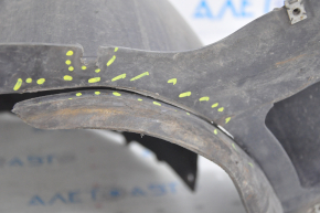 Front left fender liner VW Tiguan 12-17 mudguard and fasteners torn