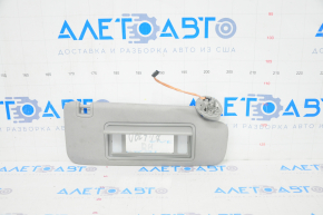 Right visor Chevrolet Volt 16 - gray with backlight without hook, for dry cleaning