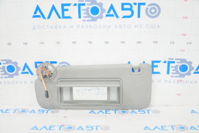 Left visor Chevrolet Volt 16 - gray with backlight without hook, for dry cleaning