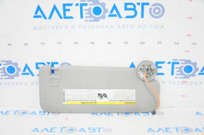 Left visor Chevrolet Volt 16 - gray with backlight without hook, for dry cleaning
