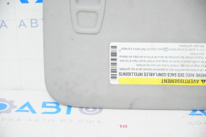 Left visor Chevrolet Volt 16 - gray with backlight without hook, for dry cleaning