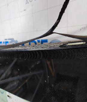 Tesla Model 3 18- heated windshield, sand, sealing rubber defect