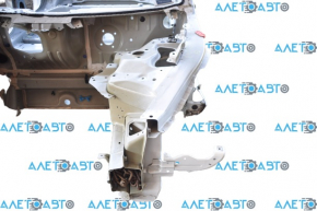 Tesla Model 3 18 front left quarter panel - on body, white PPSW, bump on threshold