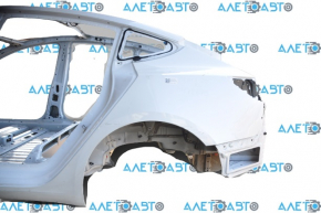 Quarter wing rear left Tesla Model 3 21- on body, white PPSW