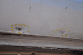 Quarter wing rear right Tesla Model 3 21- on the body, white PPSW, bumps on the threshold