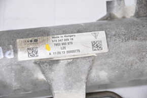 Steering rack Porsche Panamera 10-16 with servo drive torn silent blocks