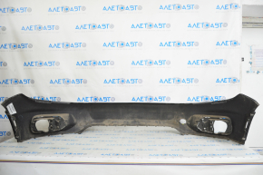 Front bumper bare VW Tiguan 12-17 rest, black LC9X, pressed, break fastening