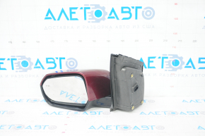 Side mirror left Chevrolet Volt 16- 6 pins, red, BSM, heated, scratches on mirror element