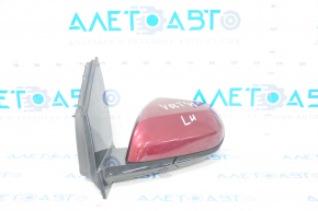 Side mirror left Chevrolet Volt 16- 6 pins, red, BSM, heated, scratches on mirror element