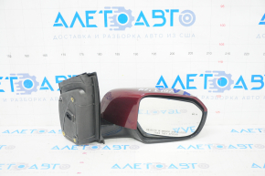 Side mirror right Chevrolet Volt 16- 6 pins, red, BSM, heated, scratches on mirror element