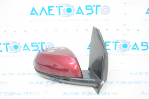 Side mirror right Chevrolet Volt 16- 6 pins, red, BSM, heated, scratches on mirror element