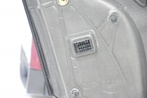 Side mirror right Chevrolet Volt 16- 6 pins, red, BSM, heated, scratches on mirror element