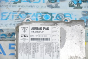Module srs airbag computer airbags Porsche Panamera 10-16