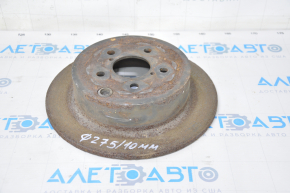 Subaru Forester 14-18 SJ 274/10mm rear right brake disc, rusty