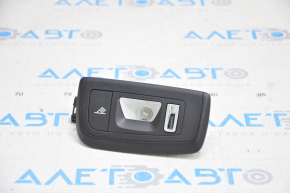 Ceiling light rear right Porsche Panamera 10-16 black