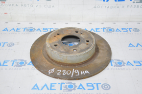 Honda Accord 13-17 280/9mm rear left brake disc, rusty