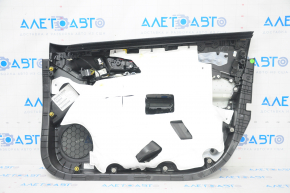 Door trim card front left Chevrolet Volt 16- black, with black insert leather, BOSE, worn