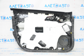 Door trim card front right Chevrolet Volt 16- black with black insert leather BOSE, scratches