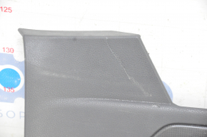 Door sill trim rear right Porsche Panamera 10-16 black, complete with insert, carbon, GTS with backlight, scratches