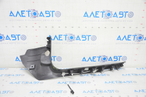 Door sill trim front left Porsche Panamera 10-16 black, complete with insert, carbon, GTS with backlight
