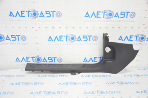 Door sill trim front left Porsche Panamera 10-16 black, complete with insert, carbon, GTS with backlight