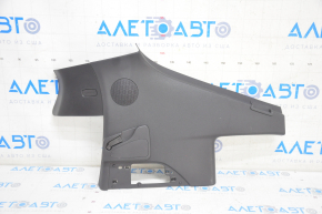 Rear pillar trim right Porsche Panamera 14-16 leather black under the shelf