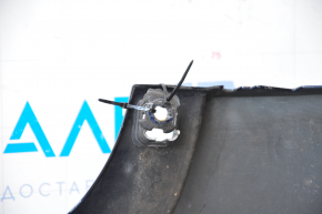 Bare rear bumper Lexus ES300h 13-18 for parking sensors, blue, torn, dented, fracture is strong