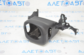 Left dashboard trim for steering column front panel Porsche Panamera 10-16 black