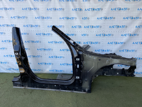 Front right quarter BMW X3 G01 18-21 black, with central pillar